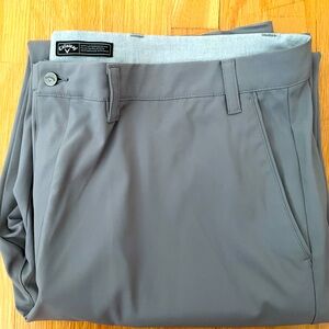 Big & Tall Callaway Grey Golf Pants
